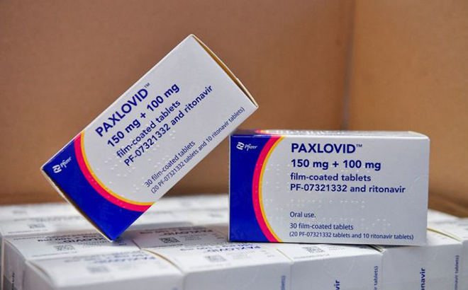 Thuốc Paxlovid điều trị Covid-19 được sử dụng tại Grosseto, Italy, ngày 8/2.