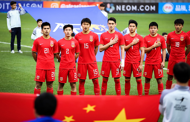 U20 Trung Quốc gây bất ngờ khi có mặt ở tứ kết U20 châu Á 2023.