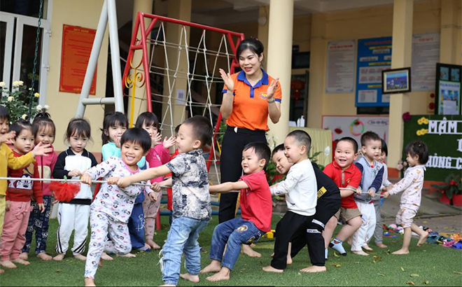 Phong trào xây dựng Trường học hạnh phúc đã mang đến niềm vui cho con em người dân Yên Bái khi đến trường