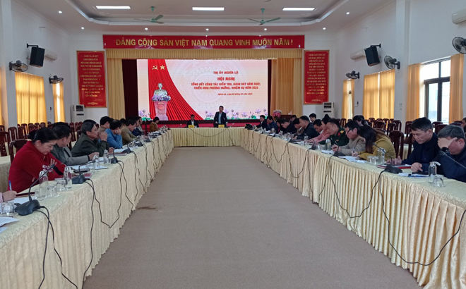 Thị ủy Nghĩa Lộ tổ chức Hội nghị triển khai công tác kiểm tra, giám sát năm 2023.