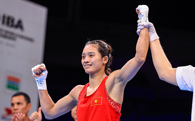 VĐV Nguyễn Thị Tâm chắc chắn sẽ nỗ lực để giành chức vô địch thế giới môn Boxing giành cho nữ