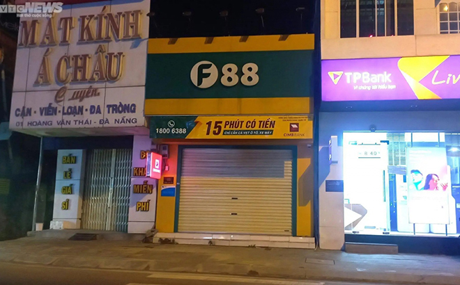 Cơ sở F88 tại số 3 đường Hoàng Văn Thái, phường Hòa Minh, quận Liên Chiểu.