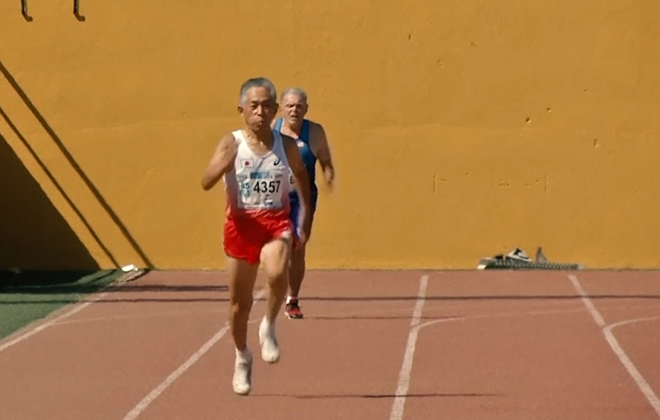 Tanaka dẫn đầu cuộc thi ở Malaga, Tây Ban Nha năm 2018.