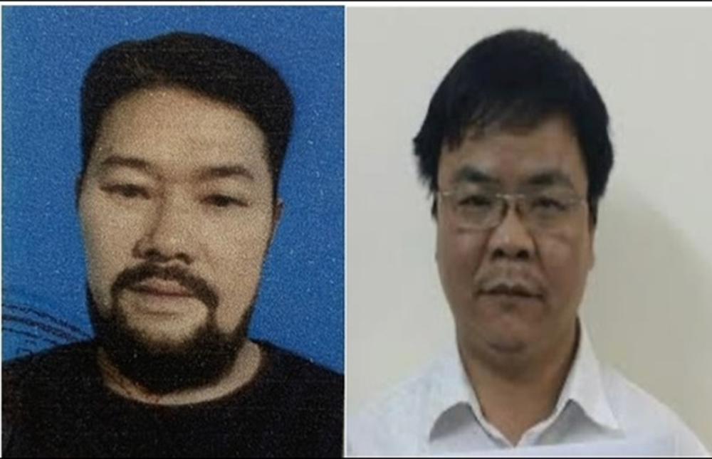 Nguyễn Chí Tuyến (trái) và Nguyễn Vũ Bình