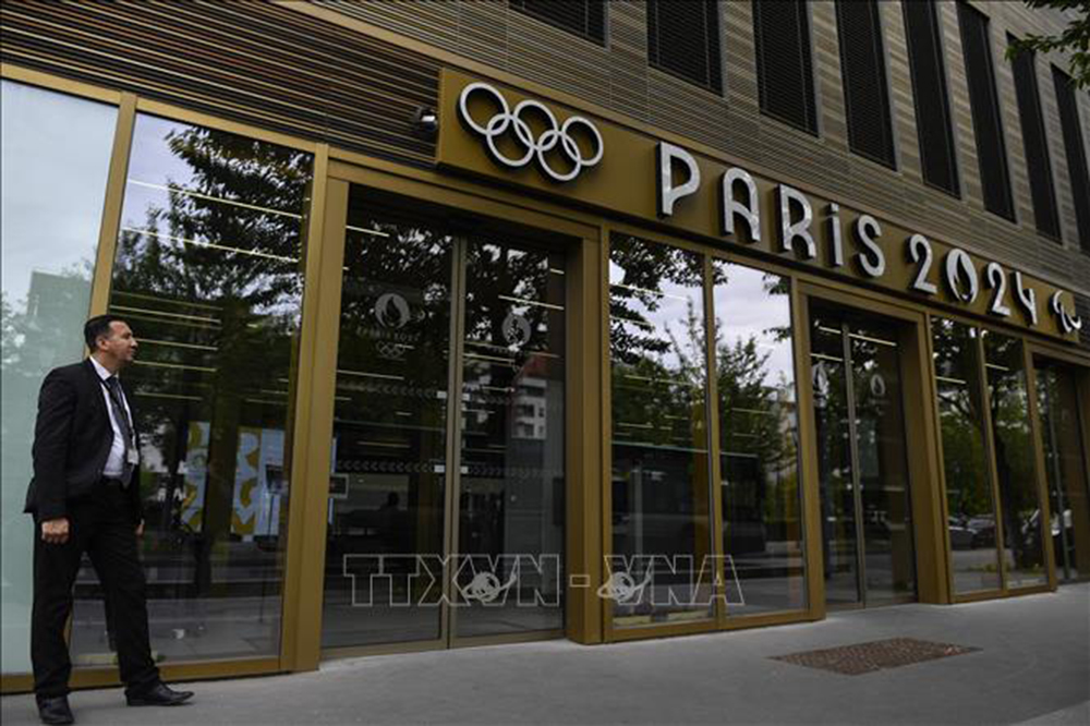 Trụ sở của​ Ủy ban tổ chức Olympic Paris 2024 ở Paris, Pháp.