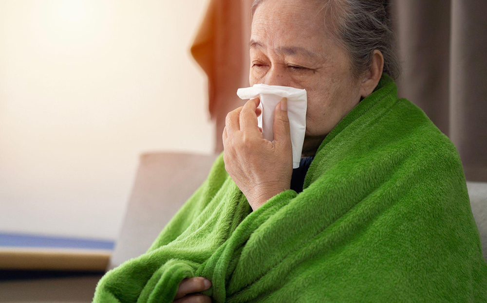 Người cao tuổi hệ miễn dịch suy yếu, dễ mắc cúm và có nguy cơ cao gặp biến chứng nặng liên quan cúm