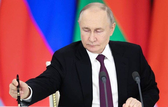 Tổng thống Nga Vladimir Putin.