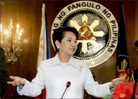 Bà Arroyo đang đối mặt với một âm mưu ám sát.