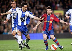 Messi vẫn chưa lấy lại phong độ sau thời gian nghỉ dưỡng thương.