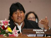 Tổng thống Bolivia Evo Morales