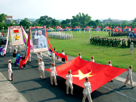 Sân vận động thành phố Yên Bái - nơi hàng ngàn người dân Yên Bái được nghe Bác Hồ nói chuyện thường xuyên diễn ra các sự kiện lớn của tỉnh.