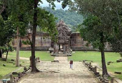 Đền cổ Preah Vihear là tâm điểm tranh cãi về biên giới giữa Campuchia và Thái Lan.