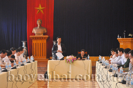 Đồng chí Trương Tấn Viên - Thứ trưởng Bộ Giao thông Vận tải phát biểu tại Hội nghị.
