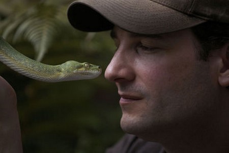 Steve Ludwin có một tình yêu đặc biệt với loài rắn.