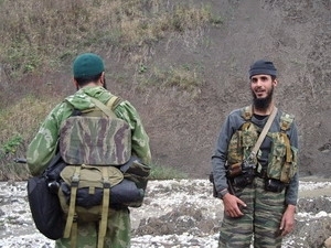 Các tay súng phiến quân ở Bắc Kavkaz.