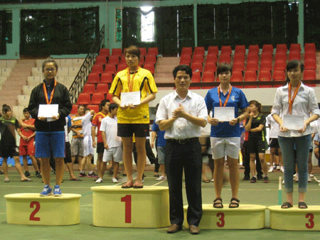 VĐV Phạm Thị Chinh đoạt huy chương vàng nội dung 48 kg dành cho nữ.