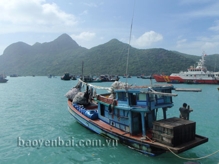 Ngày mới ở Côn Đảo.