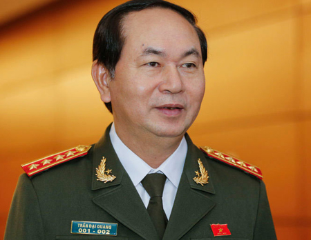 Tân Chủ tịch nước Trần  Đại Quang