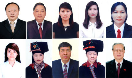 10 người ứng cử đại biểu Quốc hội khóa XIV, nhiệm kỳ 2016 - 2021 tỉnh Yên Bái