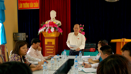 Năm 2015, Quốc hội khóa XIII đã tiến hành giám sát về thực trạng hoạt động của các công ty lâm nghiệp ở Yên Bái. Ảnh Quang Tuấn