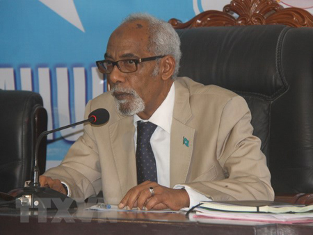 Chủ tịch Quốc hội Mohamed Osman Jawari.