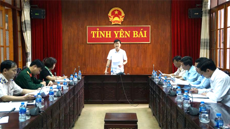 Đồng chí Nguyễn Chiến Thắng – Phó Chủ tịch UBND tỉnh, Trưởng
BCĐTHADS tỉnh phát biểu kết luận Hội nghị.