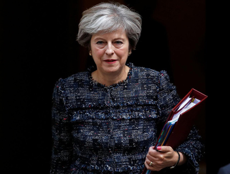 Thủ tướng Anh Theresa May.