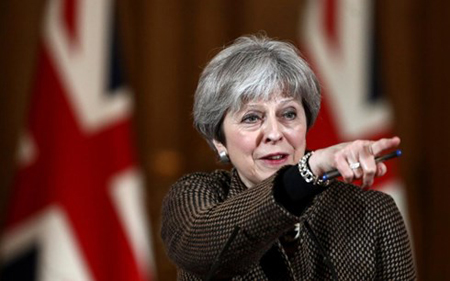 Thủ tướng Anh Theresa May.