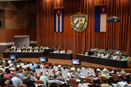 Toàn cảnh phiên họp của Quốc hội Cuba ngày 1-6-2017.