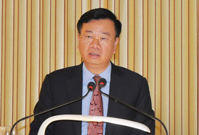Ông Nguyễn Văn Hưởng, Ủy viên Ban Thường vụ Tỉnh ủy, Trưởng Ban Dân vận Tỉnh ủy kiêm nhiệm Chủ tịch Ủy ban MTTQ Việt Nam tỉnh Quảng Ninh.