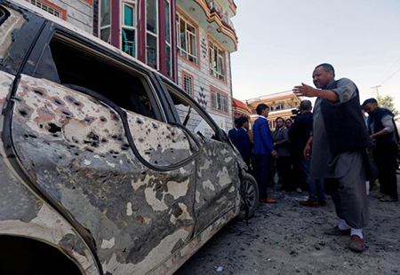 Vụ đánh bom bên ngoài trung tâm đăng ký bầu cử ở thủ đô Kabul của Afghanistan khiến ít nhất 57 người chết và 119 người khác bị thương.