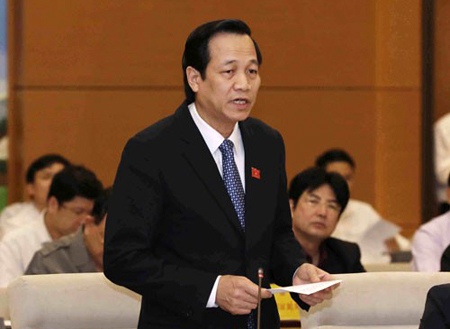 Bộ trưởng LĐ,TB&XH Đào Ngọc Dung cho biết 2 phương án tăng tuổi nghỉ hưu sẽ được trình Hội nghị Trung ương 7 xem xét.