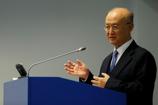 Tổng Giám đốc Cơ quan Năng lượng Nguyên tử Quốc tế (IAEA) Yukiya Amano.