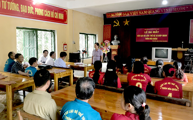 Hội viên người cao tuổi tích cực tham gia các buổi học tập chỉ thị, nghị quyết của Đảng và Nhà nước.