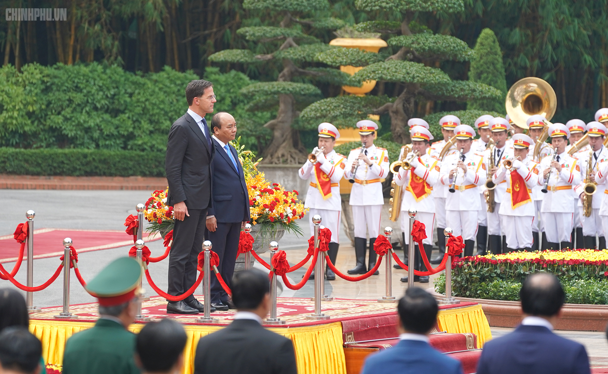 Thủ tướng Nguyễn Xuân Phúc đón, hội đàm với Thủ tướng Vương quốc Hà Lan