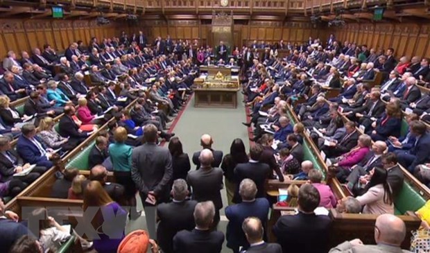 Toàn cảnh một phiên họp Hạ viện Anh.