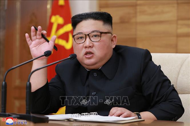 Nhà lãnh đạo Triều Tiên Kim Jong-un.