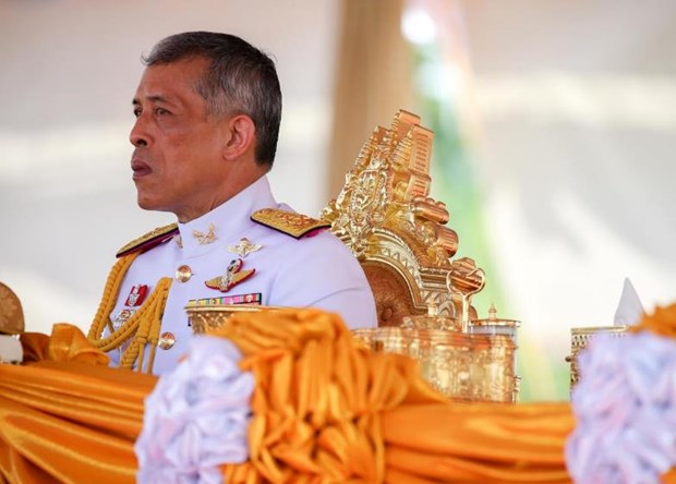 Nhà vua Thái Lan Rama X.