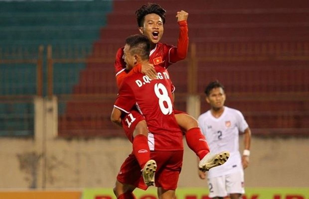 Cầu thủ U19 Việt Nam.