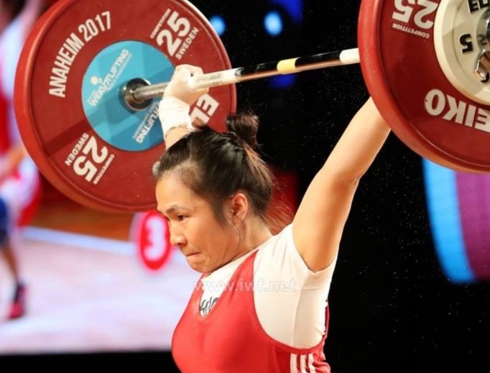 Đô cử Vương Thị Huyền vô địch châu Á hạng 45kg nữ.