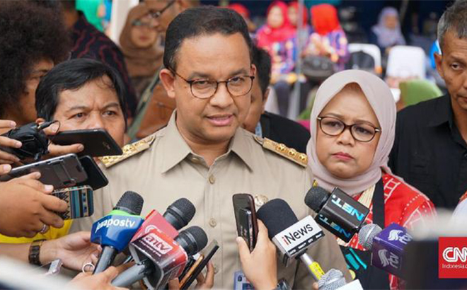 Thống đốc Jakarta, Anies Baswedan sẽ mạnh tay trong việc ngăn chặn sự lây lan của dịch Covid-19.