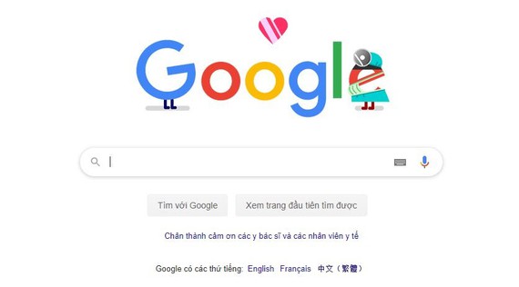 Google bắt đầu tuần lễ tri ân những người đầu tuyến chống dịch COVID-19.