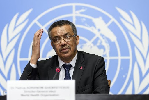 Tổng giám đốc WHO, Tedros Adhanom Ghebreyesus.