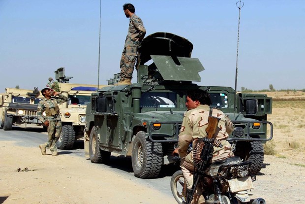 Lực lượng binh sỹ Afghanistan.