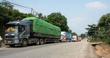 Các loại phương tiện ô tô từ 8 tấn trở lên sẽ không được lưu thông trên tuyến đường Yên Bái - Khe Sang (ĐT.163).