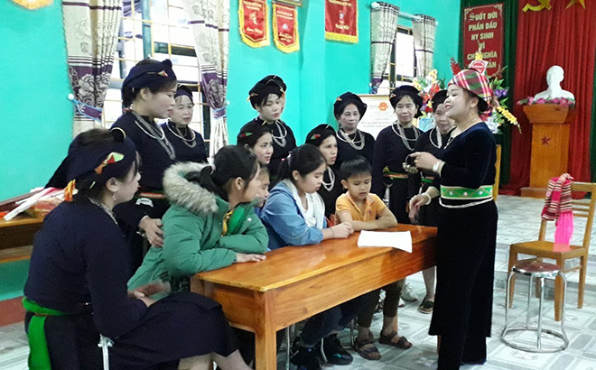 Đồng bào Tày ở Minh Xuân giữ gìn bản sắc văn hóa