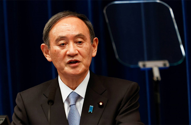 Thủ tướng Nhật Bản Yoshihide Suga.