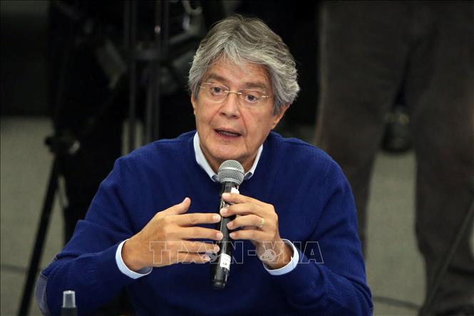 Ứng cử viên Tổng thống Ecuador Guillermo Lasso.
