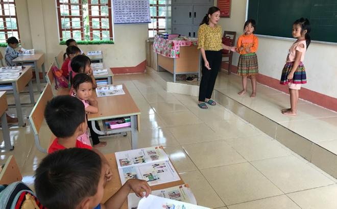 Tăng cường tiếng Việt giúp học sinh tự tin, học tốt hơn khi vào lớp 1.