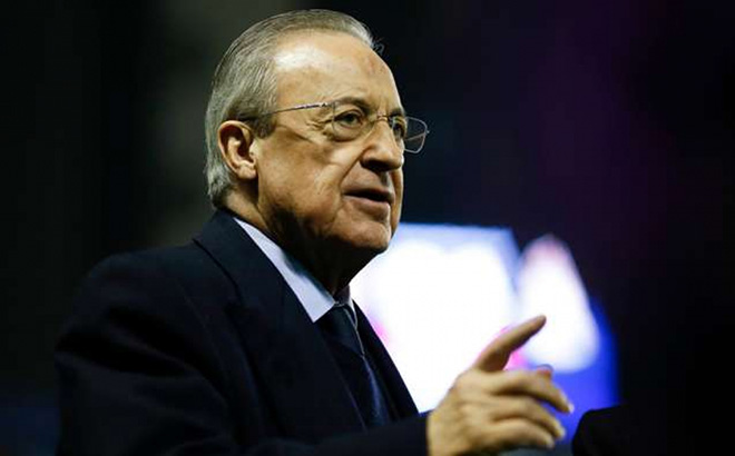 Ông Florentino Perez tái đắc cử Chủ tịch Real Madrid